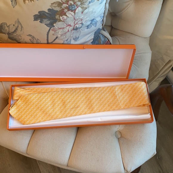Hermes Silk Tie - Picture 4 of 8